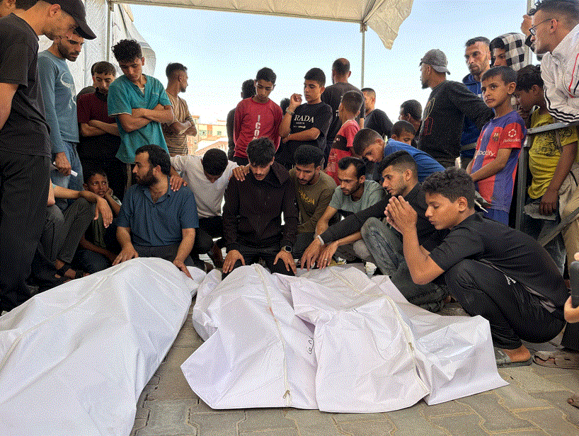 Deadly Israeli strikes pound Gaza, Trump says 'people are starving'