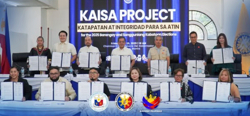 Comelec launches KAISA project ahead of December barangay, SK polls