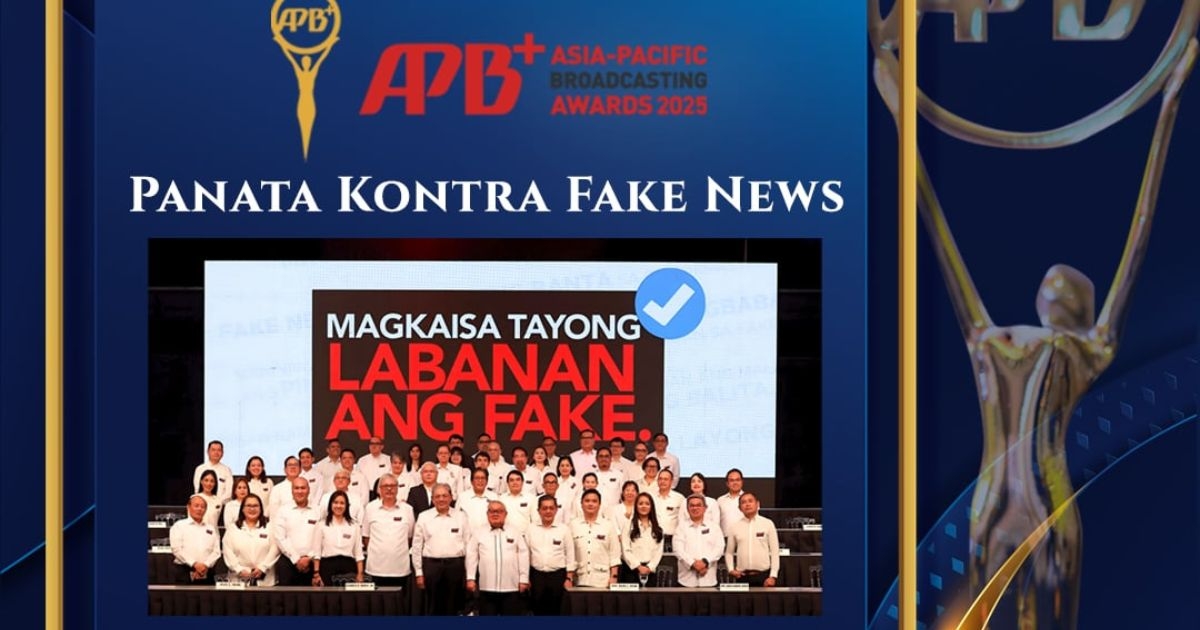 GMA Network's 'Panata Kontra-Fake News' triumphs at Asia-Pacific Broadcasting+ Awards
