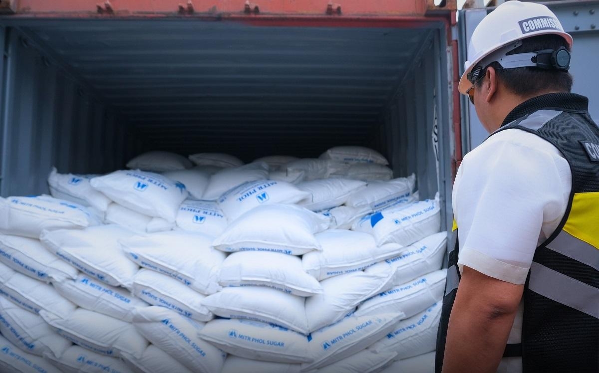 ‘Smuggled' sugar shipments worth P9 million seized in Manila port