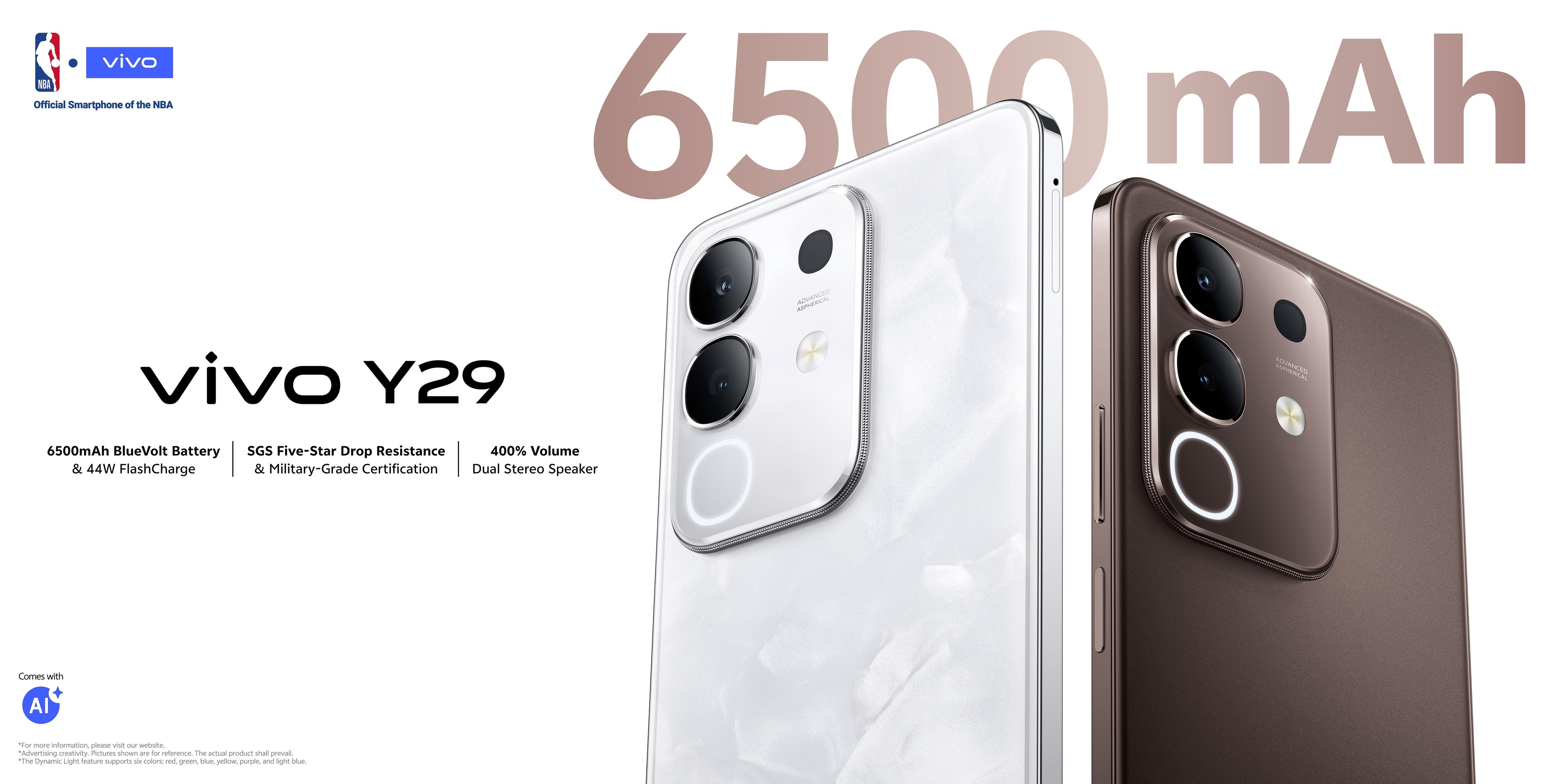 vivo Y29 launches with 6500mAh BlueVolt battery at Php 8,999