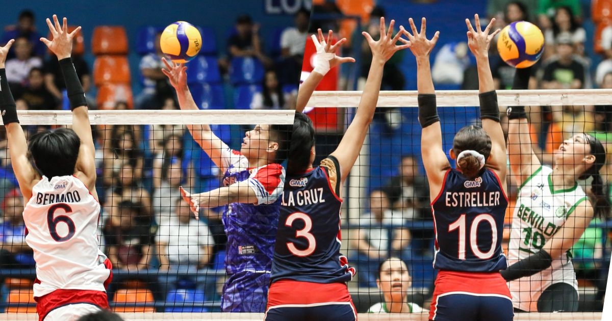 Benilde, Arellano go for clincher vs. Letran squads in Game 2 of NCAA volleyball finals