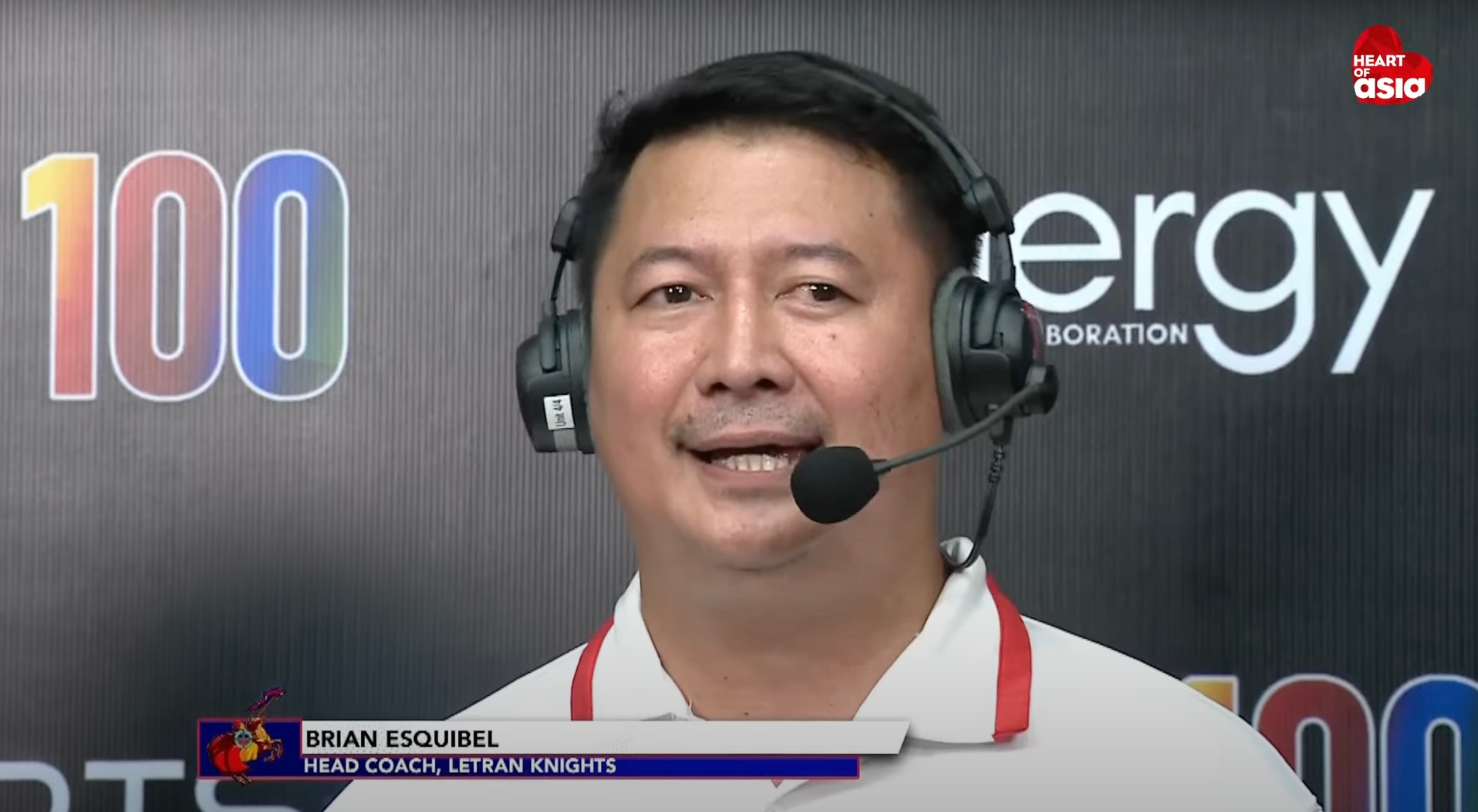 Brian Esquibel, architect of Letran's 2009 title, brings Knights back to finals