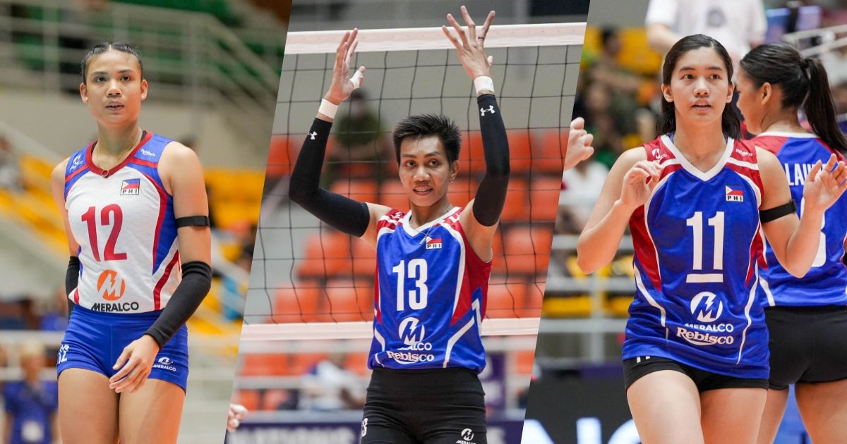 Angel Canino, Dell Palomata, Jia De Guzman receive individual awards in AVC Nations Cup