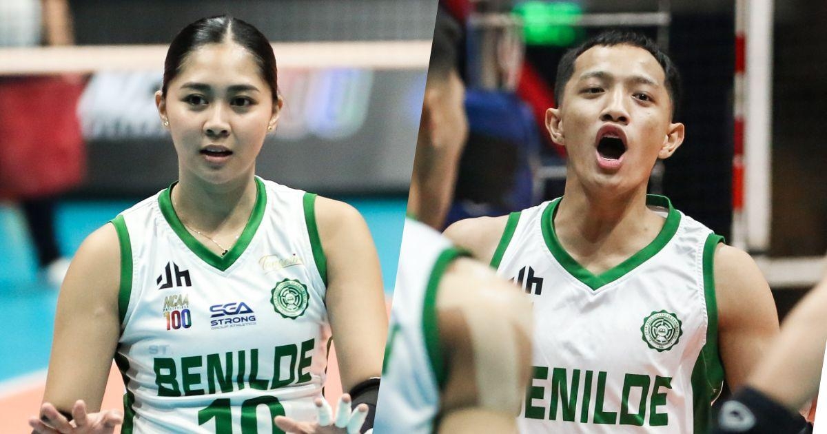 Benilde sweeps top honors as Mycah Go, Rocky Motol named MVPs