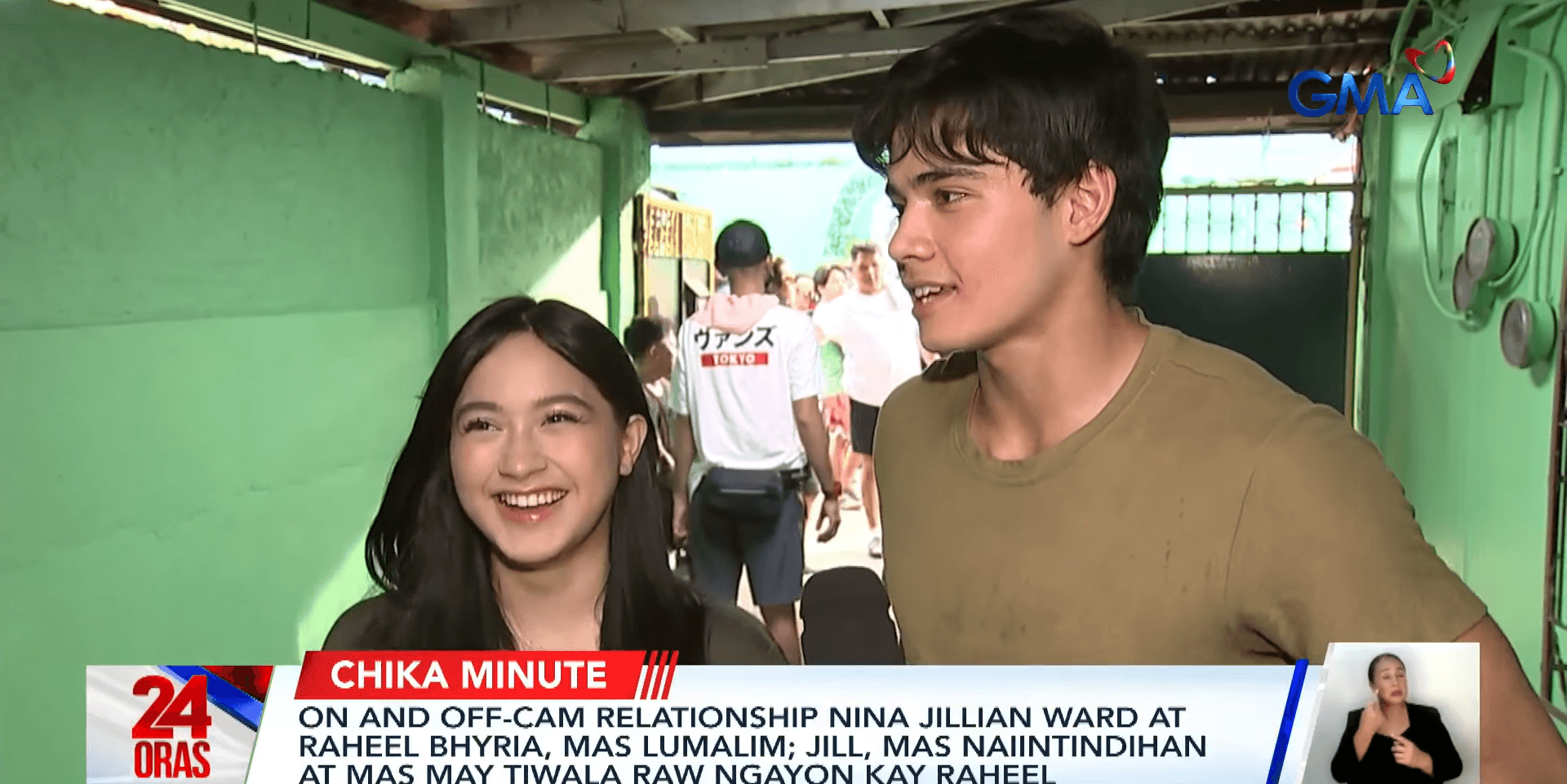 Jillian Ward, Raheel Bhyria report they have gotten closer on and off cam
