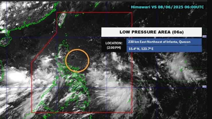 LPA inside PAR has ‘medium' chance of becoming storm — PAGASA