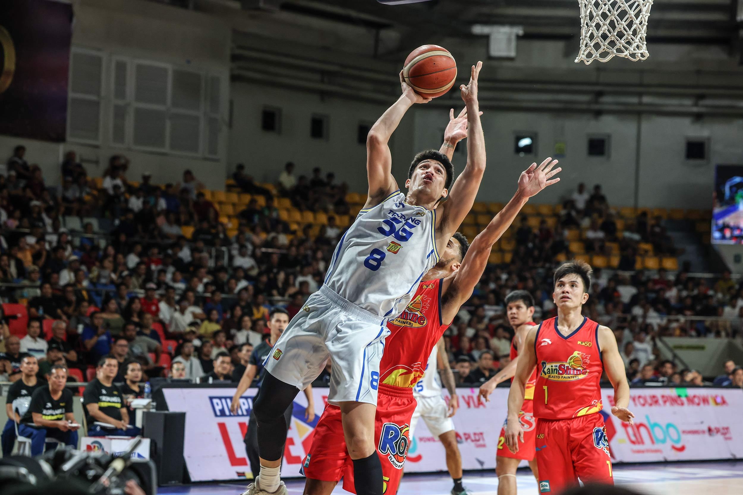 Oftana erupts for 39 as TNT overcomes Rain or Shine in OT for 2-0 semis lead