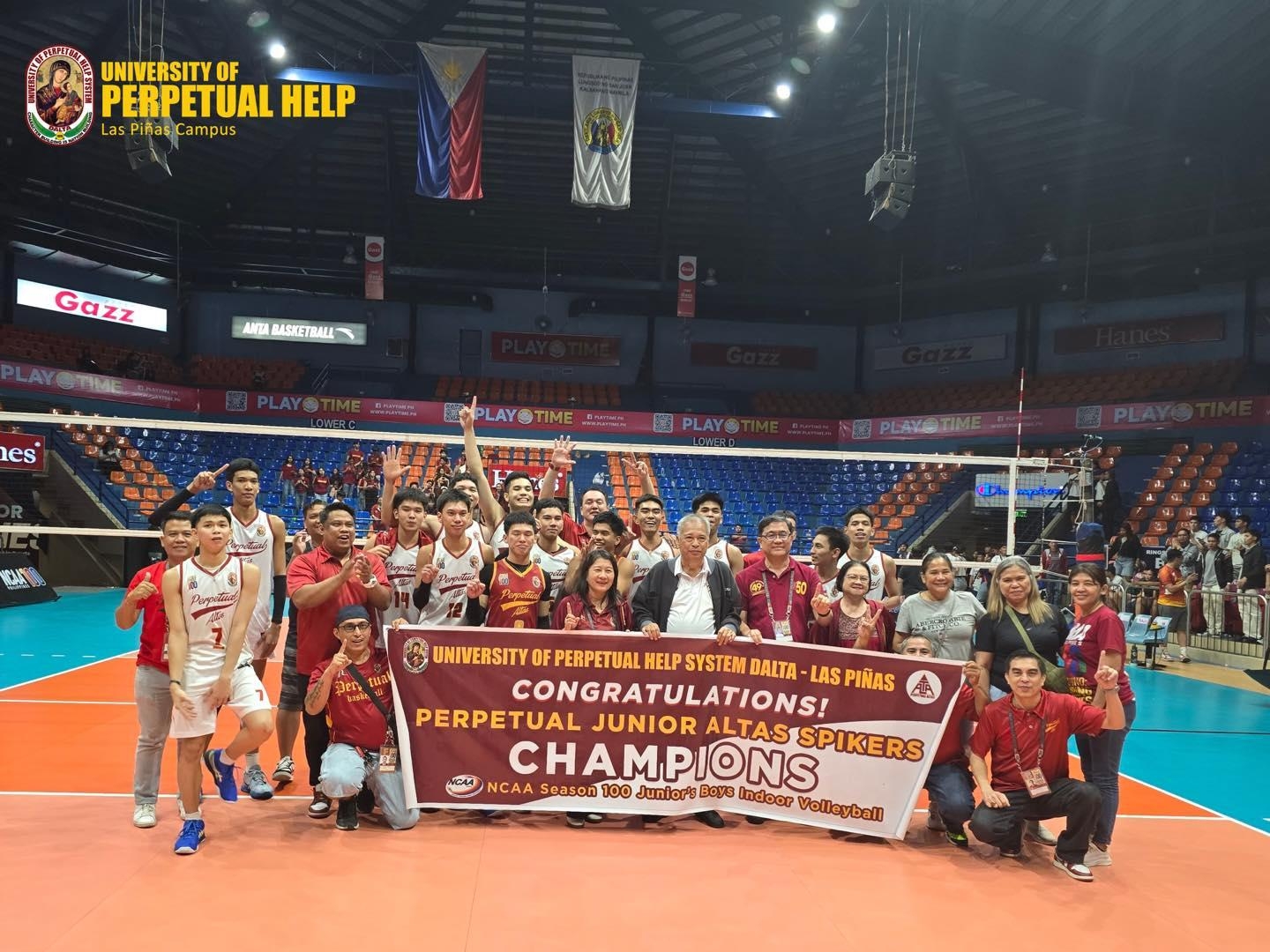 Perpetual reclaims HS boys volleyball crown; Arellano wins first girls' trophy