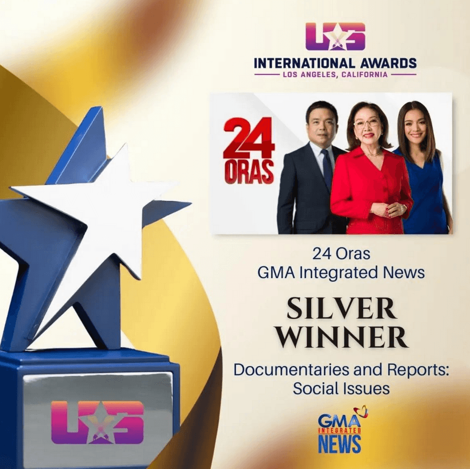 GMA Integrated News Wins Silver, Finalist Honors at Prestigious US International Awards