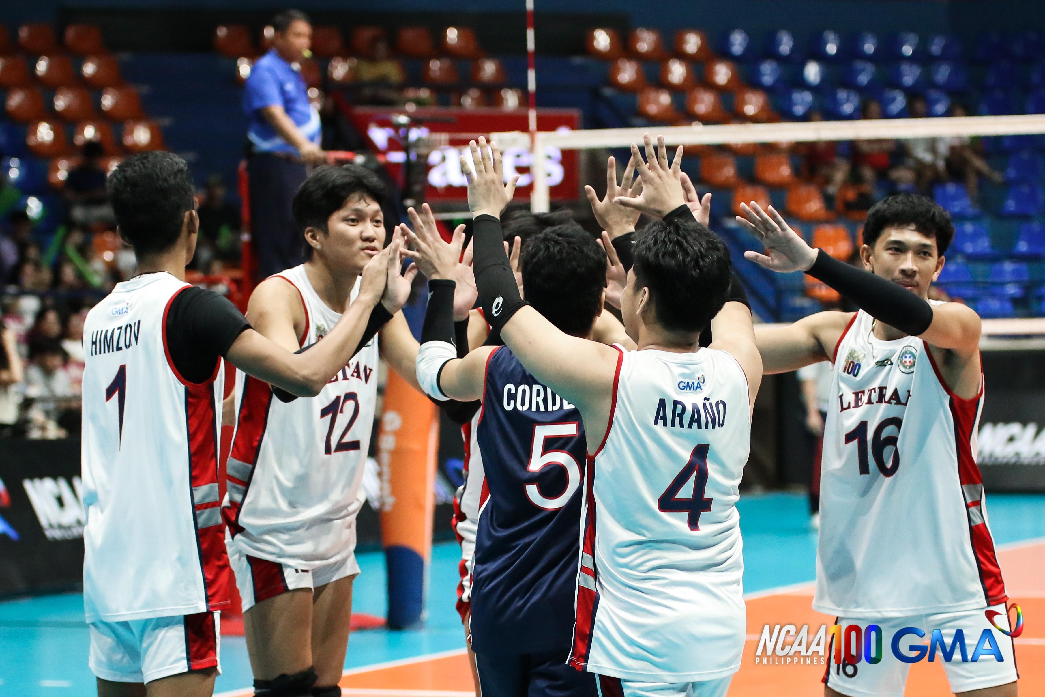 Letran topples Benilde, returns to NCAA men's volleyball finals after 15 seasons