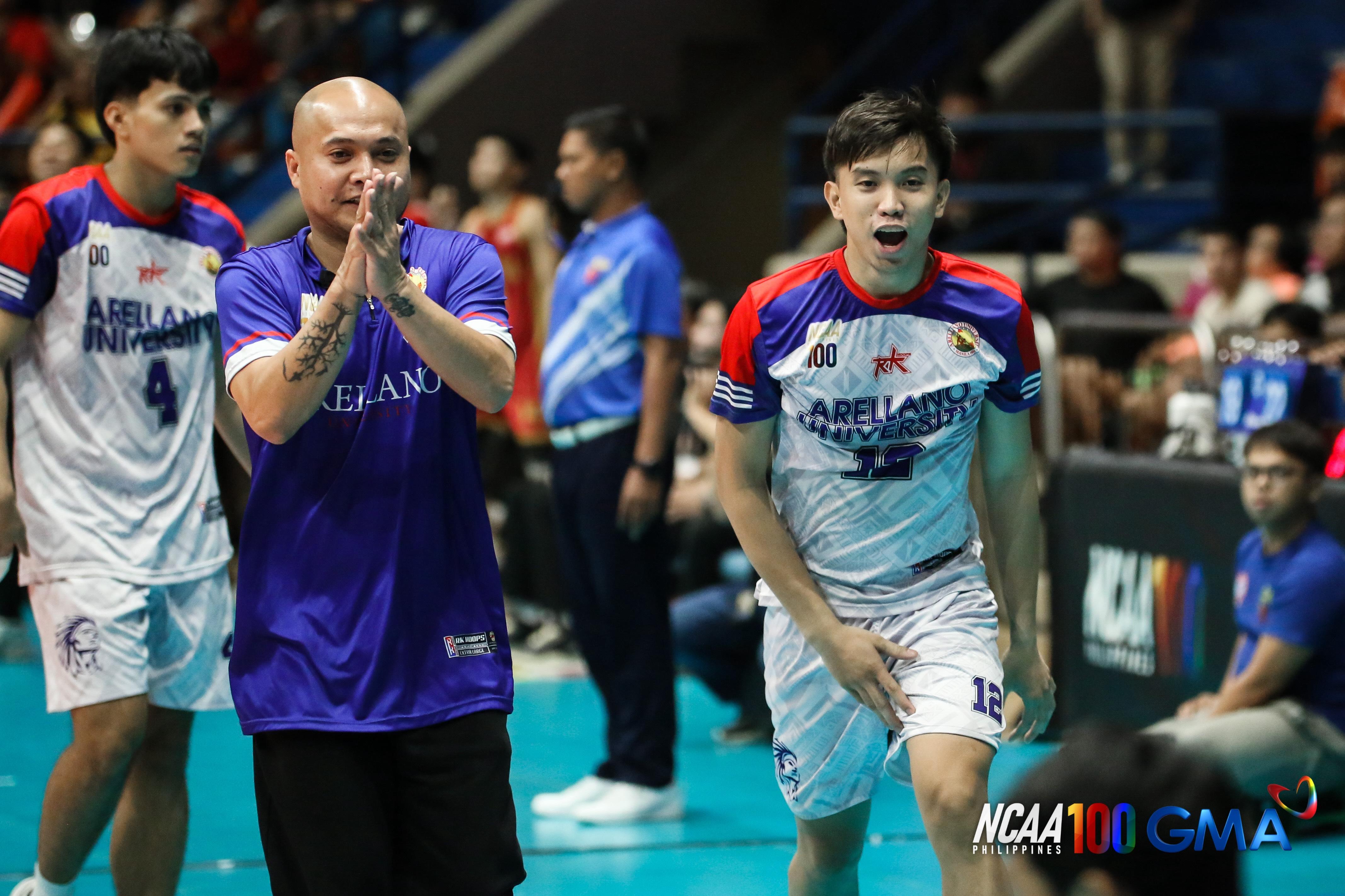 Arellano coach Bryan Vitug keeps eyes on the prize as Chiefs peak at the right time