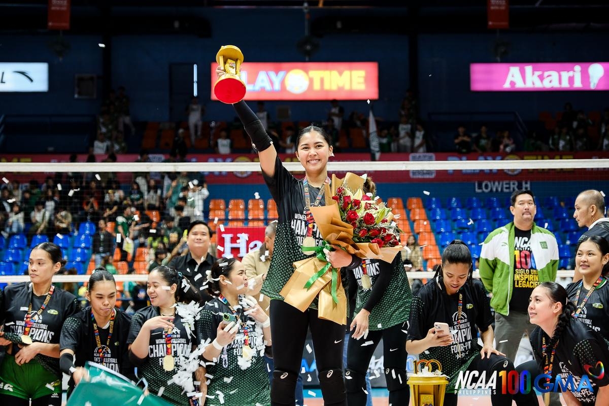Two-time MVP Mycah Go fulfills dream of ending collegiate career as a champ