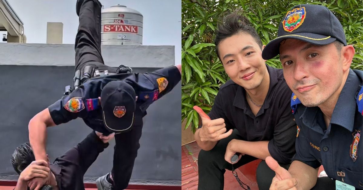 Dennis Trillo shares fight scene with Kim Ji Soo from 'Sanggang Dikit FR' set