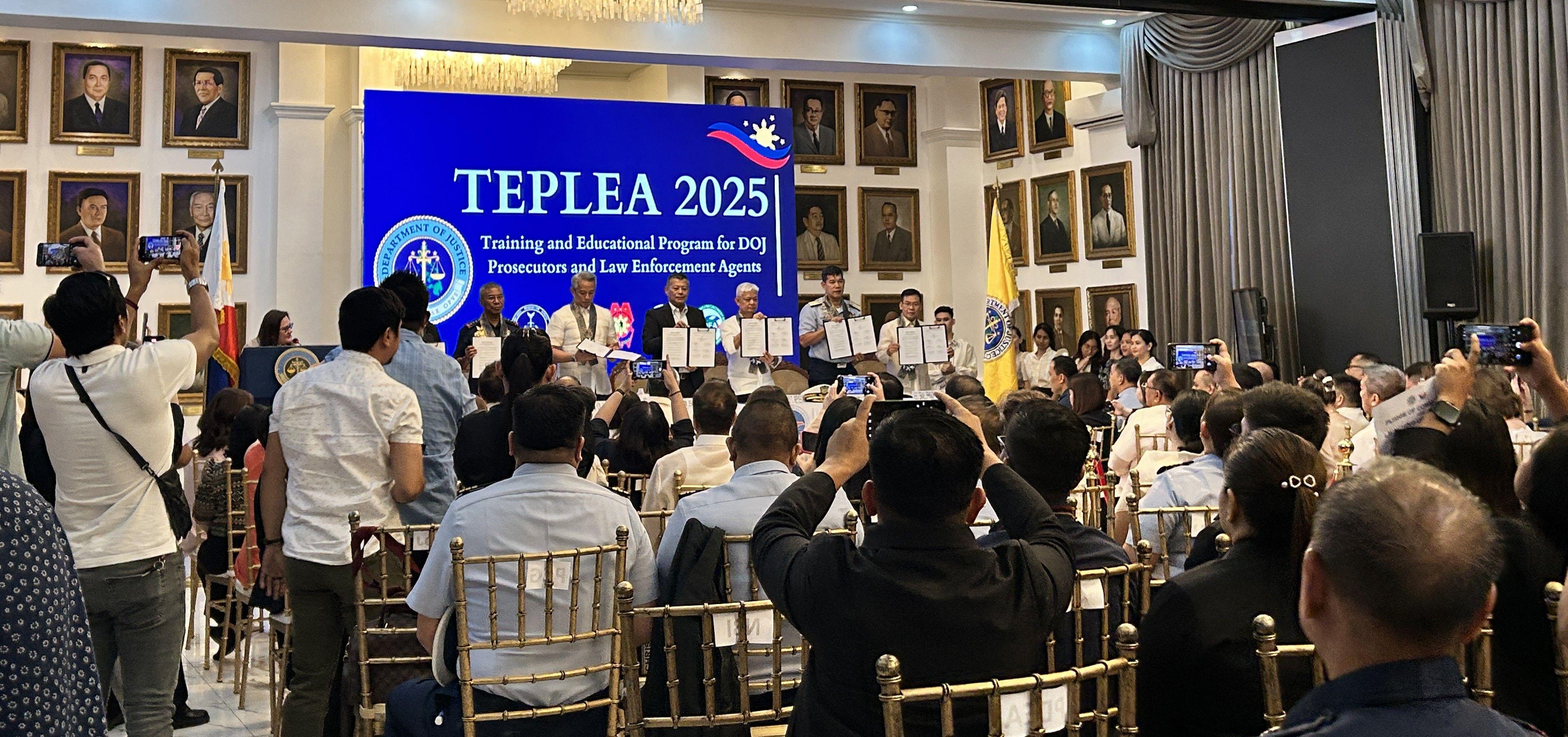 DOJ launches training program for prosecutors, law enforcement agents