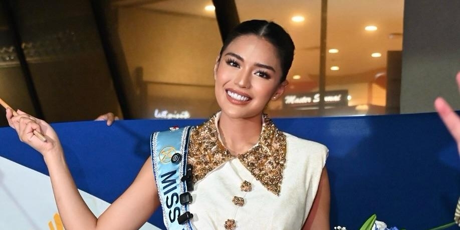Krishnah Gravidez back in Manila after Miss World 2025