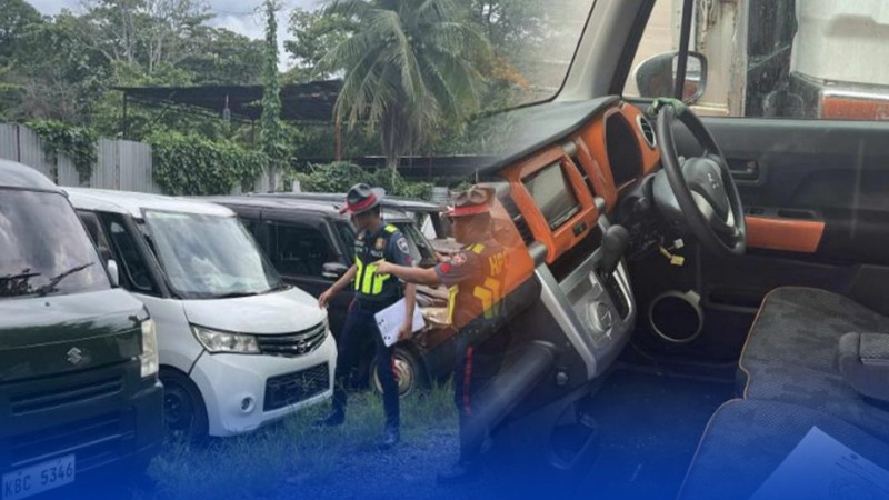 3 auto shops raided in Davao for illegal importation, rebuilding of right-hand vehicles