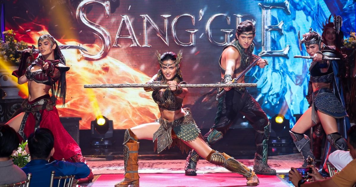 Faith Da Silva, Angel Guardian, Kelvin Miranda show off their weapons for 'Sang'gre'