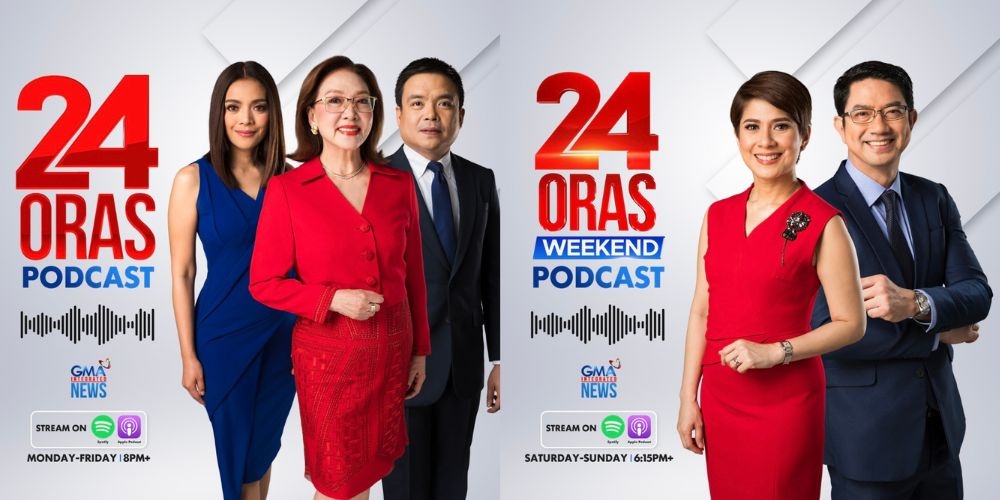 Setting a record in less than a week: '24 Oras Podcast' #1 in News, #2 Overall on Apple PH Podcasts