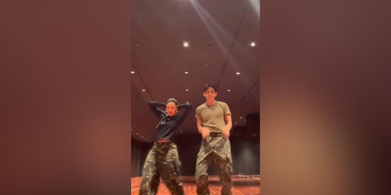 V of BTS shows off dance moves with Leejung Lee in new videos