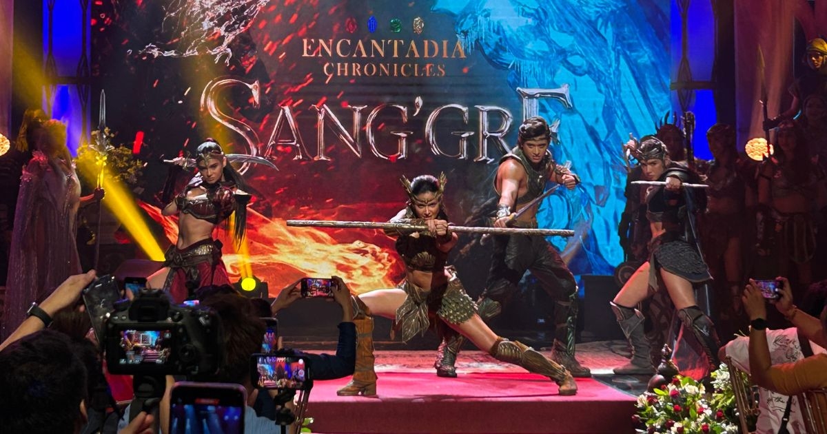 'Sang'gre' cast struts down the red carpet in full costume