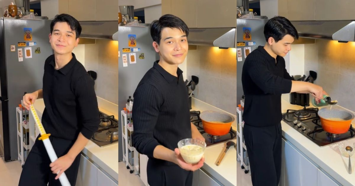 Vince Maristela looks back on moments inside PBB house, takes out sword while cooking sopas