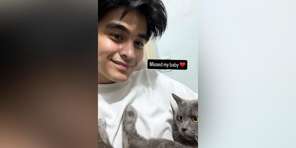Will Ashley reunites with pet cat Jerry