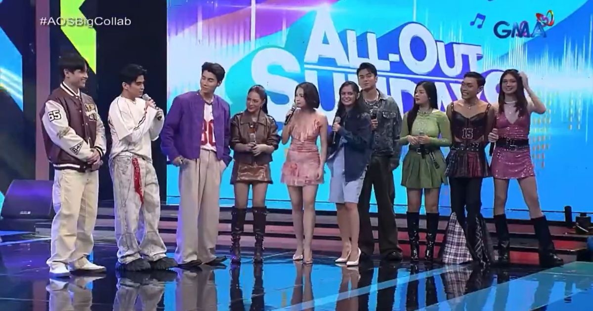'Pinoy Big Brother: Celebrity Collab Edition' Big Four grace 'All-Out Sundays' stage