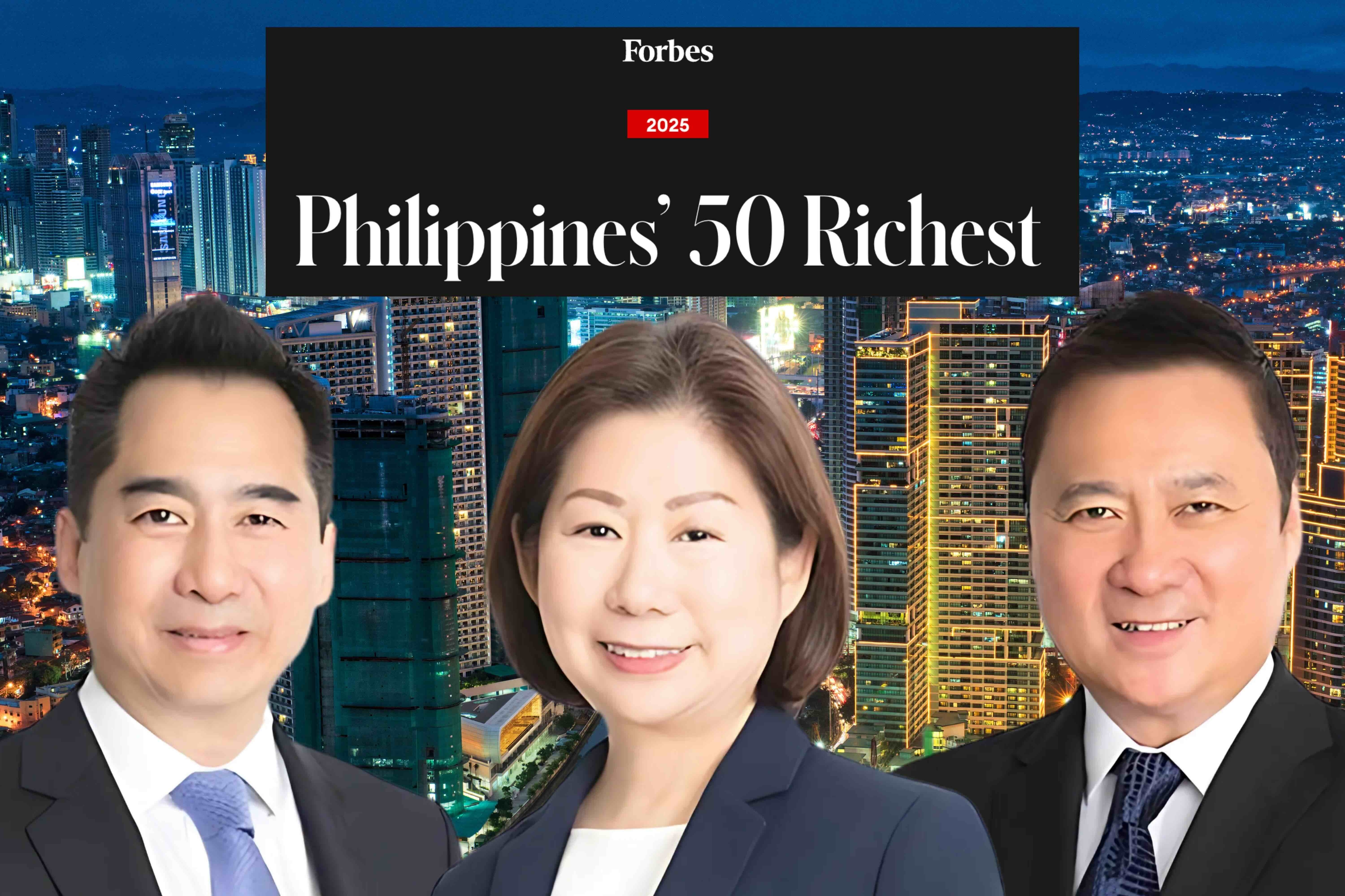 Philippines' 50 richest now worth $86 billion