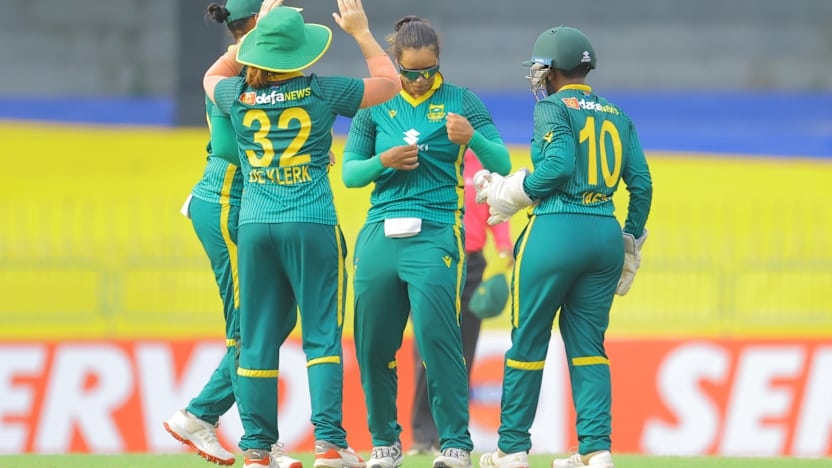 Tryon's hat-trick special seals consolation win for Proteas