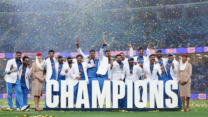 India reveal cash reward for victorious Champions Trophy contingent