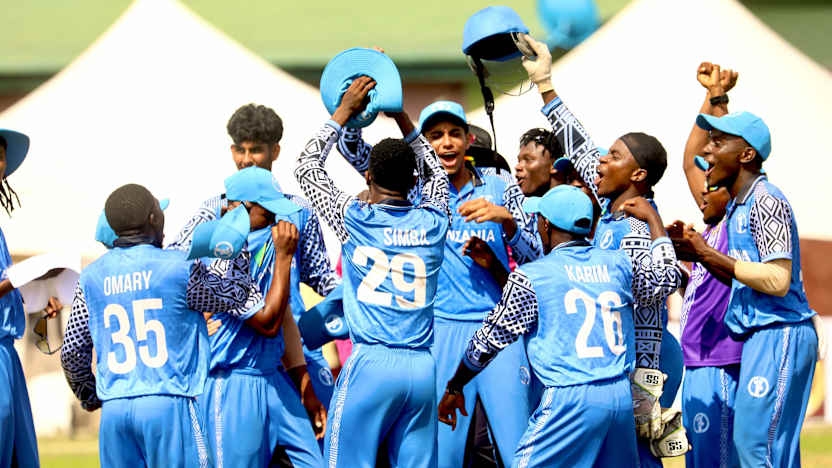 Bakrania the hero again as Tanzania claim shock U19 Men's Cricket World Cup spot