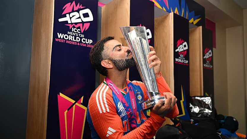 Kohli reflects on ending ICC title drought with T20 World Cup win
