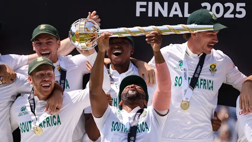 How the world reacted to South Africa's WTC25 Final Triumph