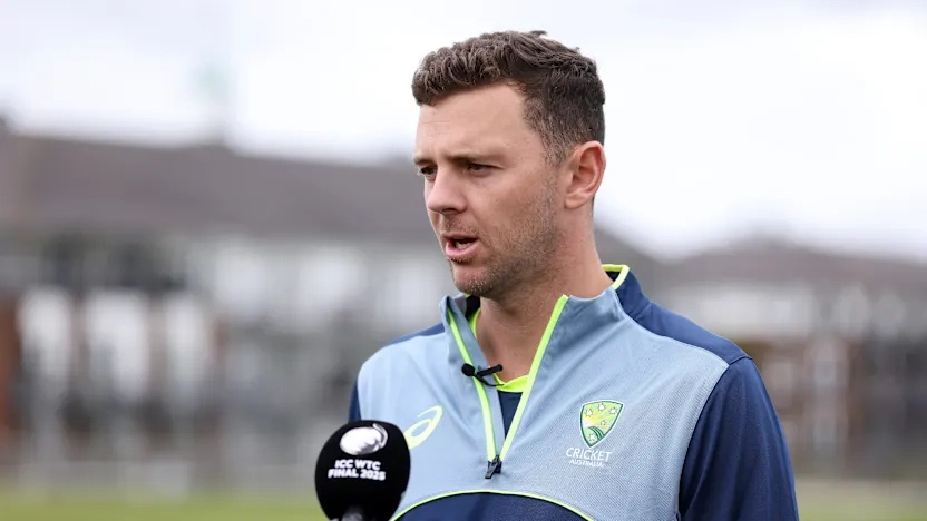 Hazlewood pushes selection case for World Test Championship Final