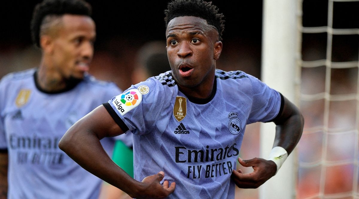Four people handed suspended jail sentences for hate crime against Vinicius Junior