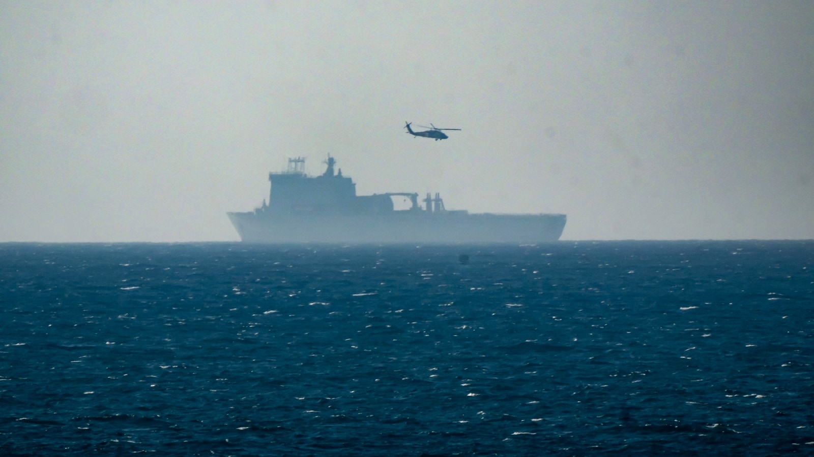 US Coast Guard responding to cargo ship fire near Alaska; no injuries reported