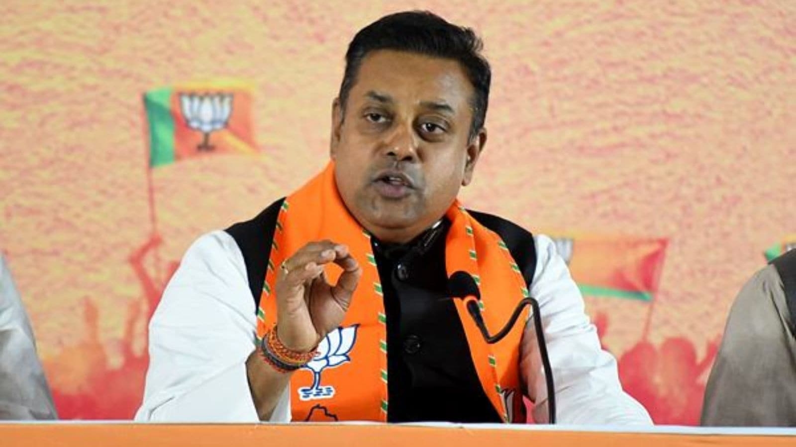 Day of marathon meetings as Sambit Patra lands in Manipur amid calls to form ‘popular govt'