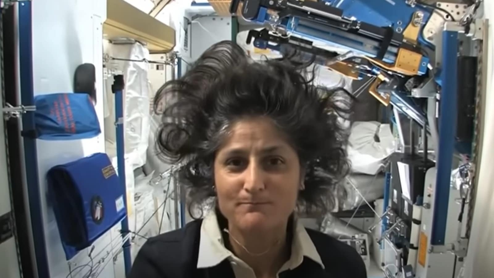 ‘Russian wipes, tissues, Huggies': Take a tour of the International Space Station with Sunita Williams and learn how astronauts eat, sleep and poop