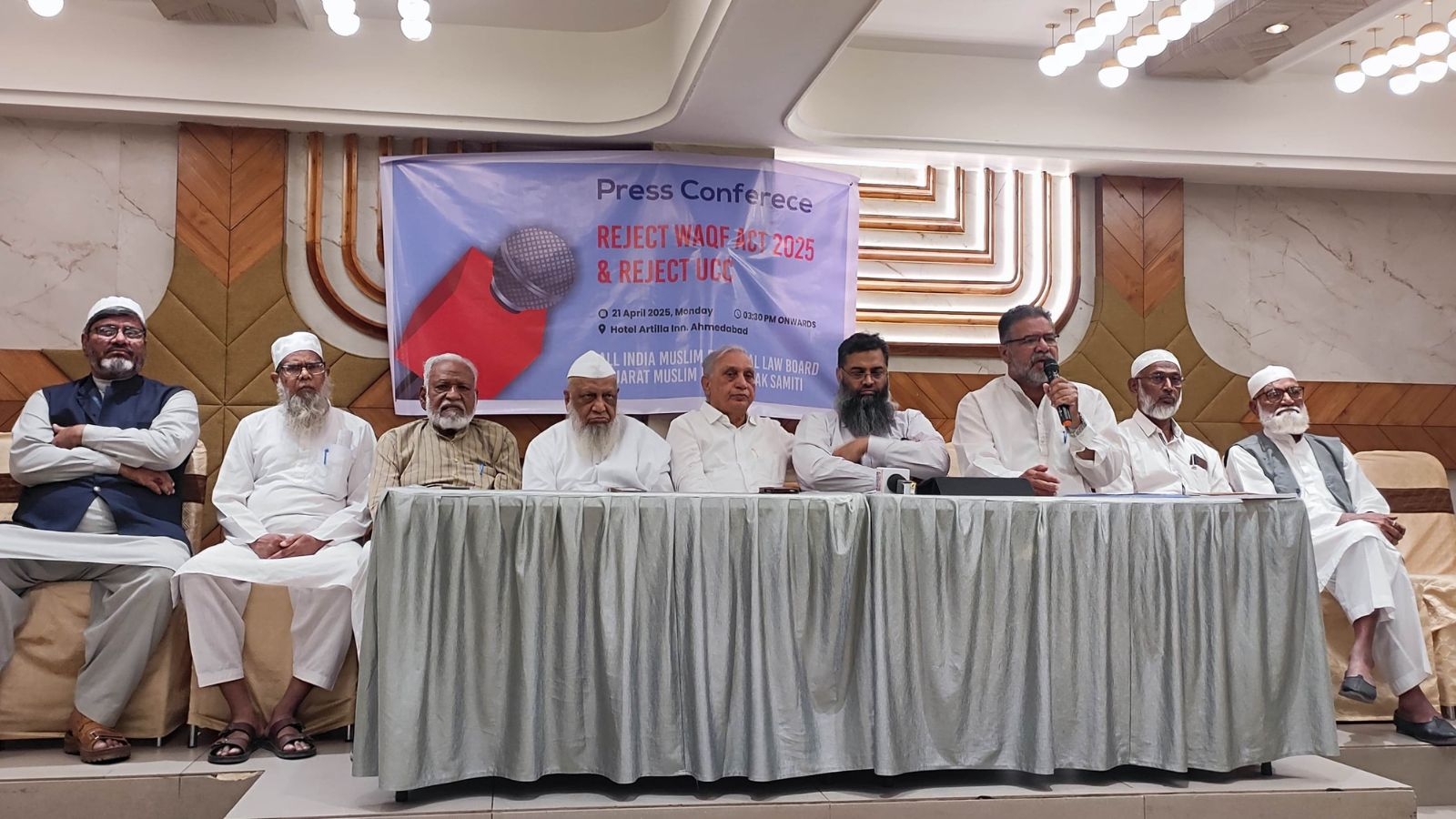‘Discriminatory': Muslim body in Gujarat to launch month-long state-wide protests against Waqf Act