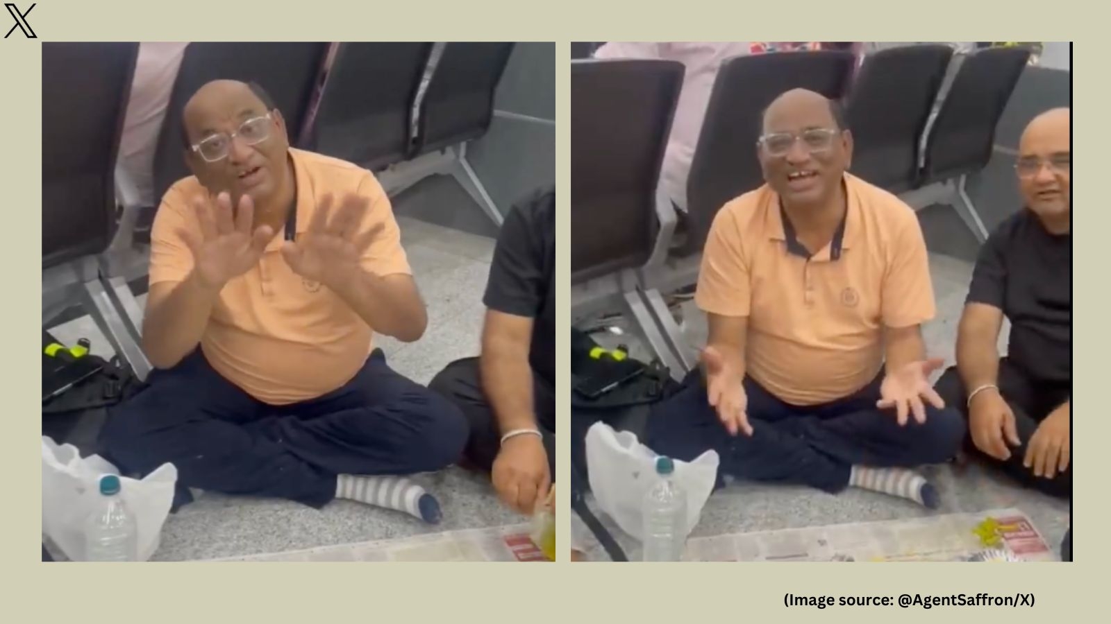 Gujarati actor spotted eating ‘khaman' on floor at Surat Airport, viral video sparks outrage: ‘Missing civic behaviour'