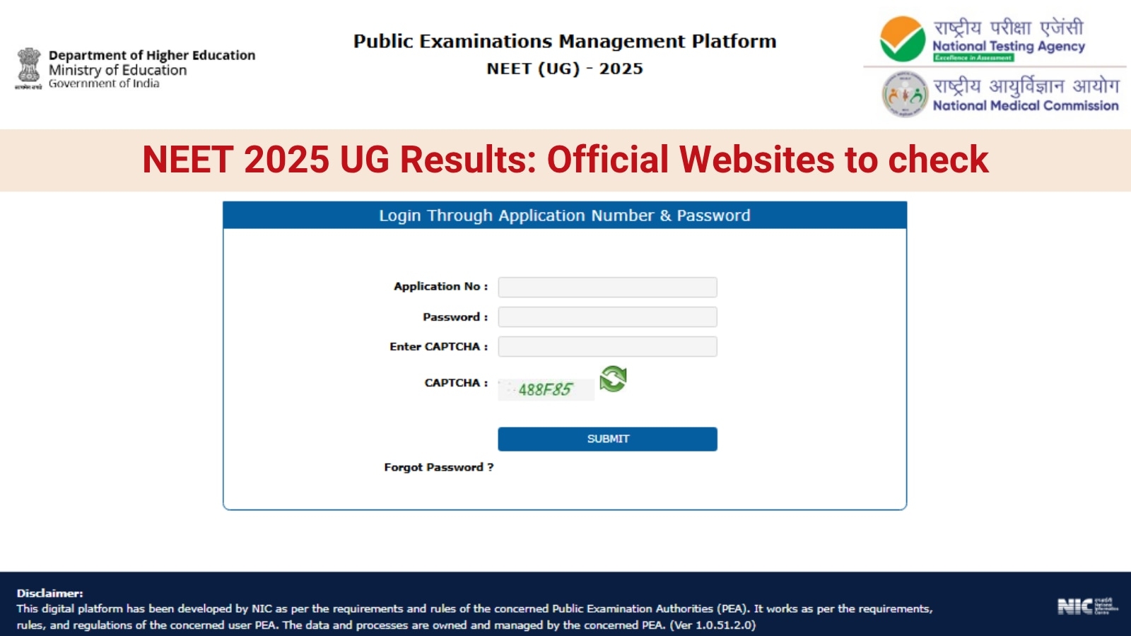 NEET Result 2025 (Out): Where can I check and download NEET scorecards?