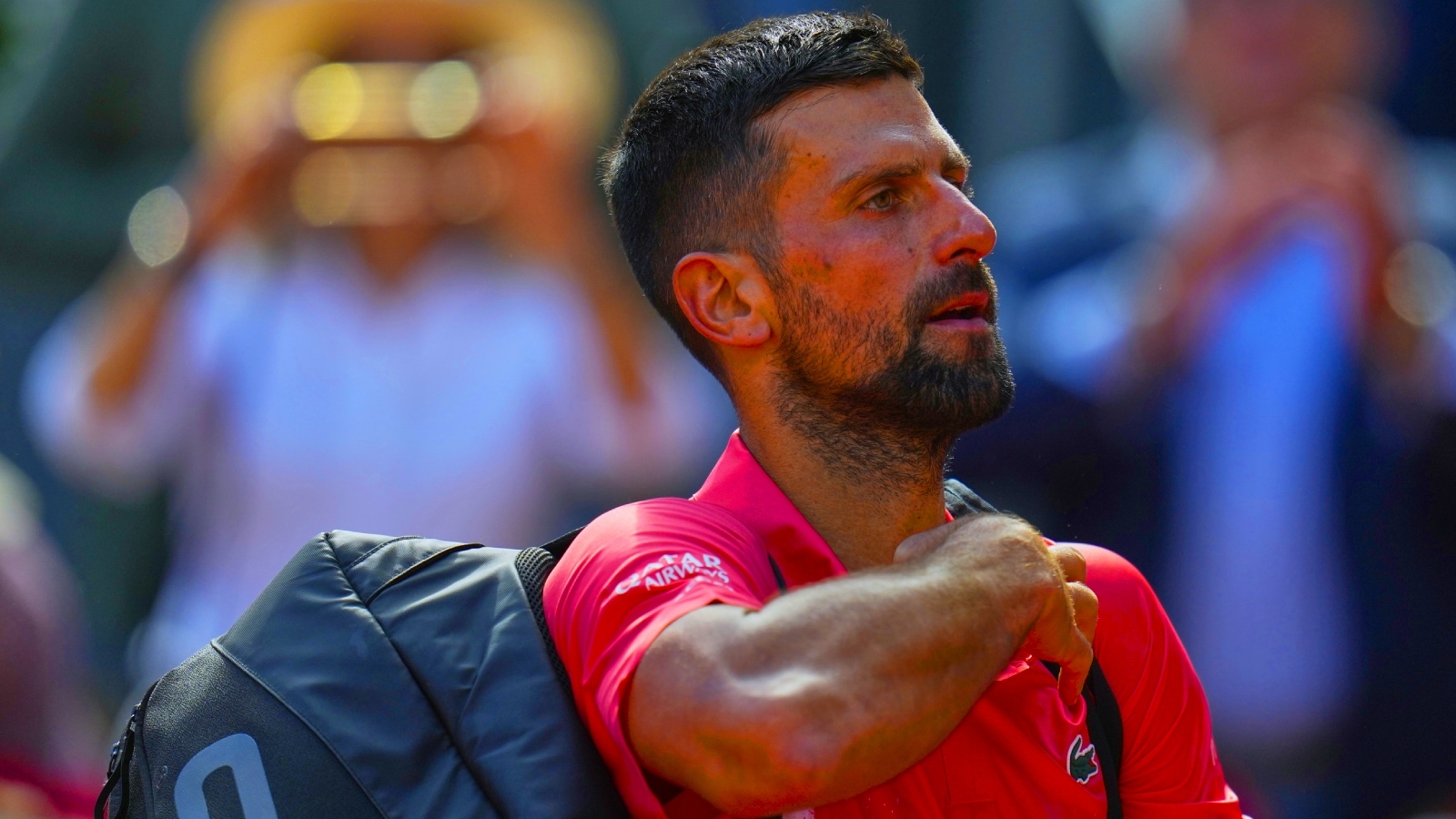 Novak Djokovic withdraws from Italian Open after losing three matches in a row