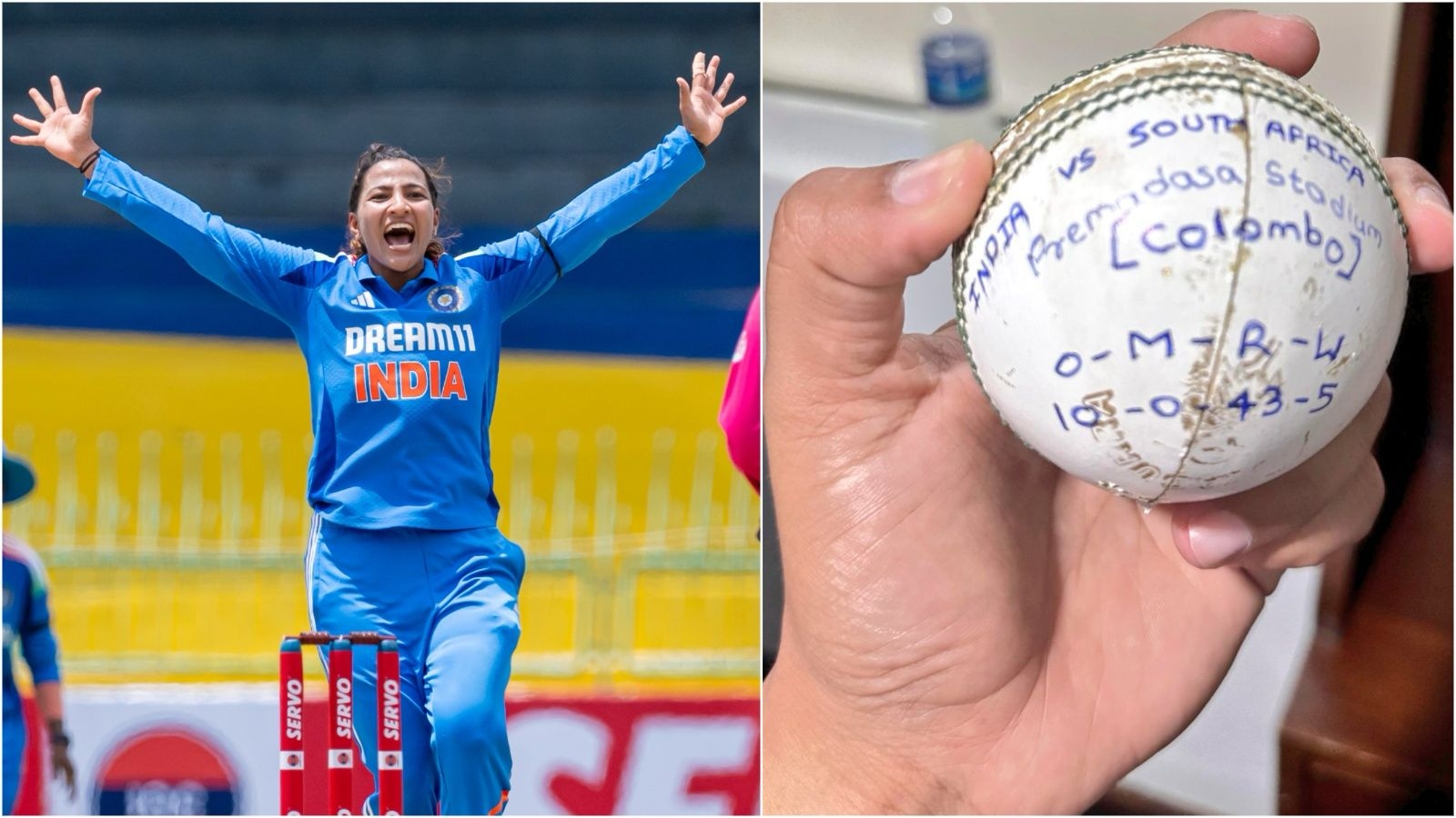 Women's Tri-series: Sneh Rana makes a statement again, five-for spins India to a thrilling win against South Africa