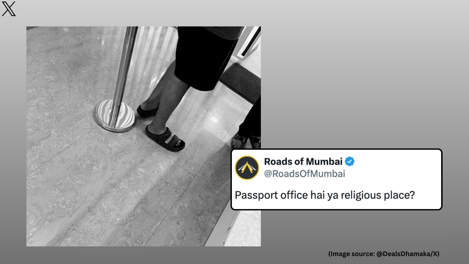 Passport office denies entry to youth in shorts, viral post sparks debate: ‘He should have gone in a sherwani'