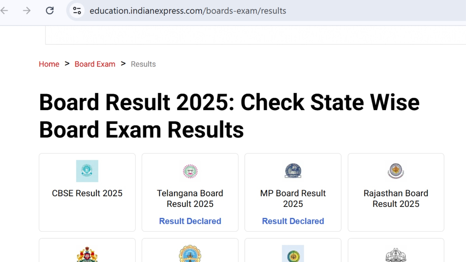 Telangana TS SSC Class 10 Results 2025: How to Check marks memo at education.indianexpress