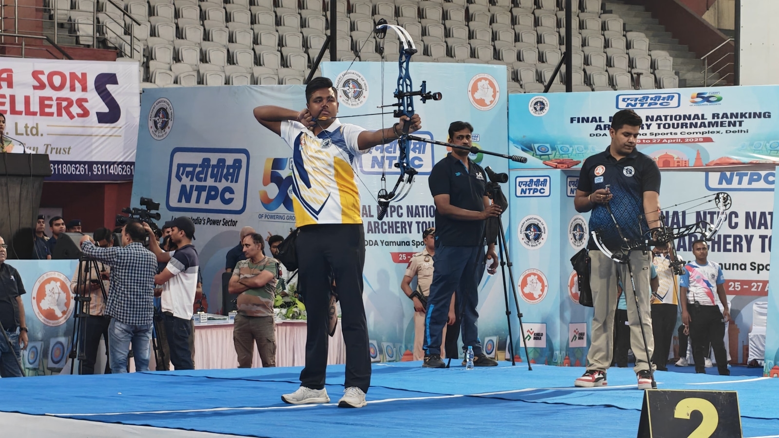 Archer Priyansh aims to hit the bull's eye consistently