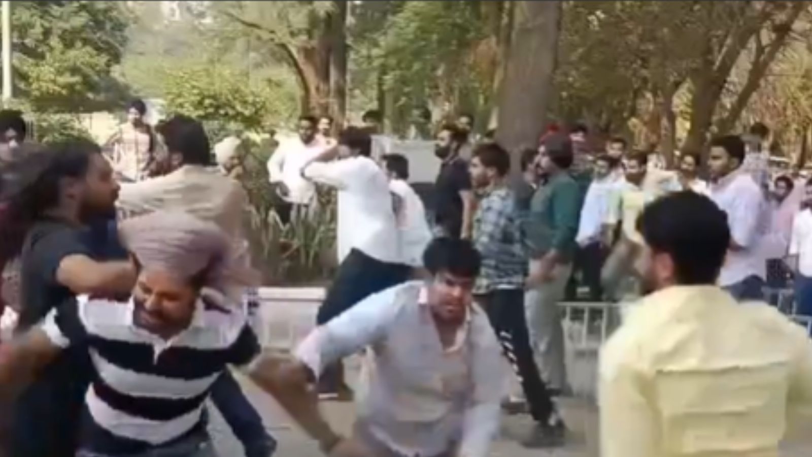 Officials debunk viral video of ‘scuffle' at Punjab's Lalru college, reassure students