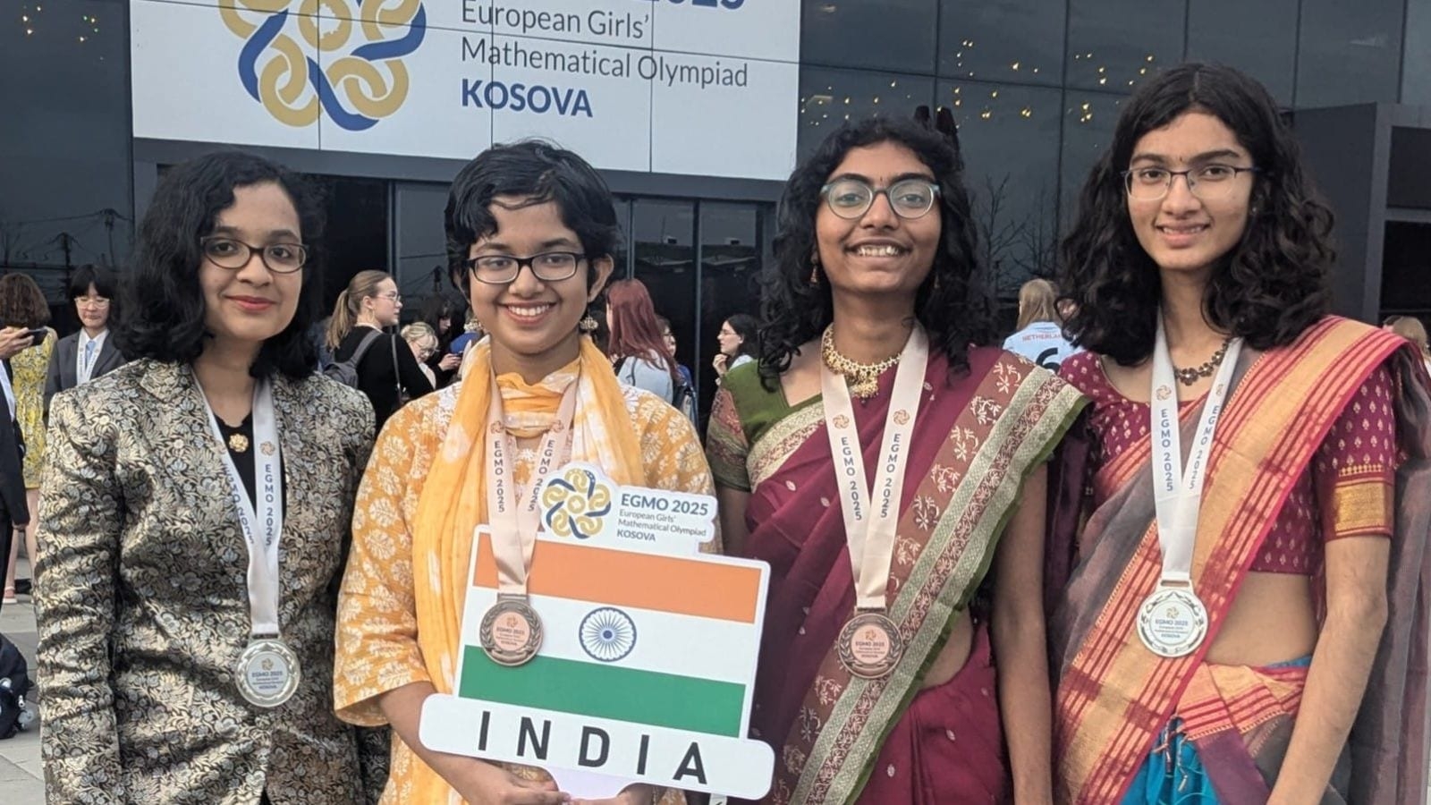 Girls make country proud, win 4 medals in 14th European Girls' Mathematical Olympiad