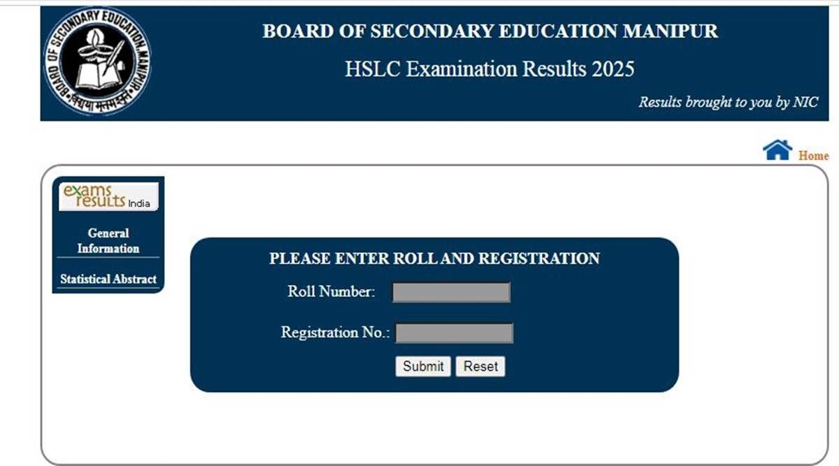 Manipur HSLC Class 10th Result 2025: How to check scorecard